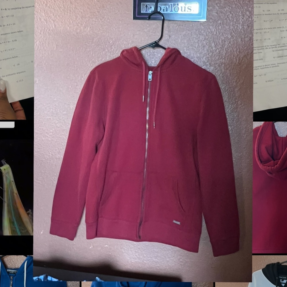 Zip up hoodie